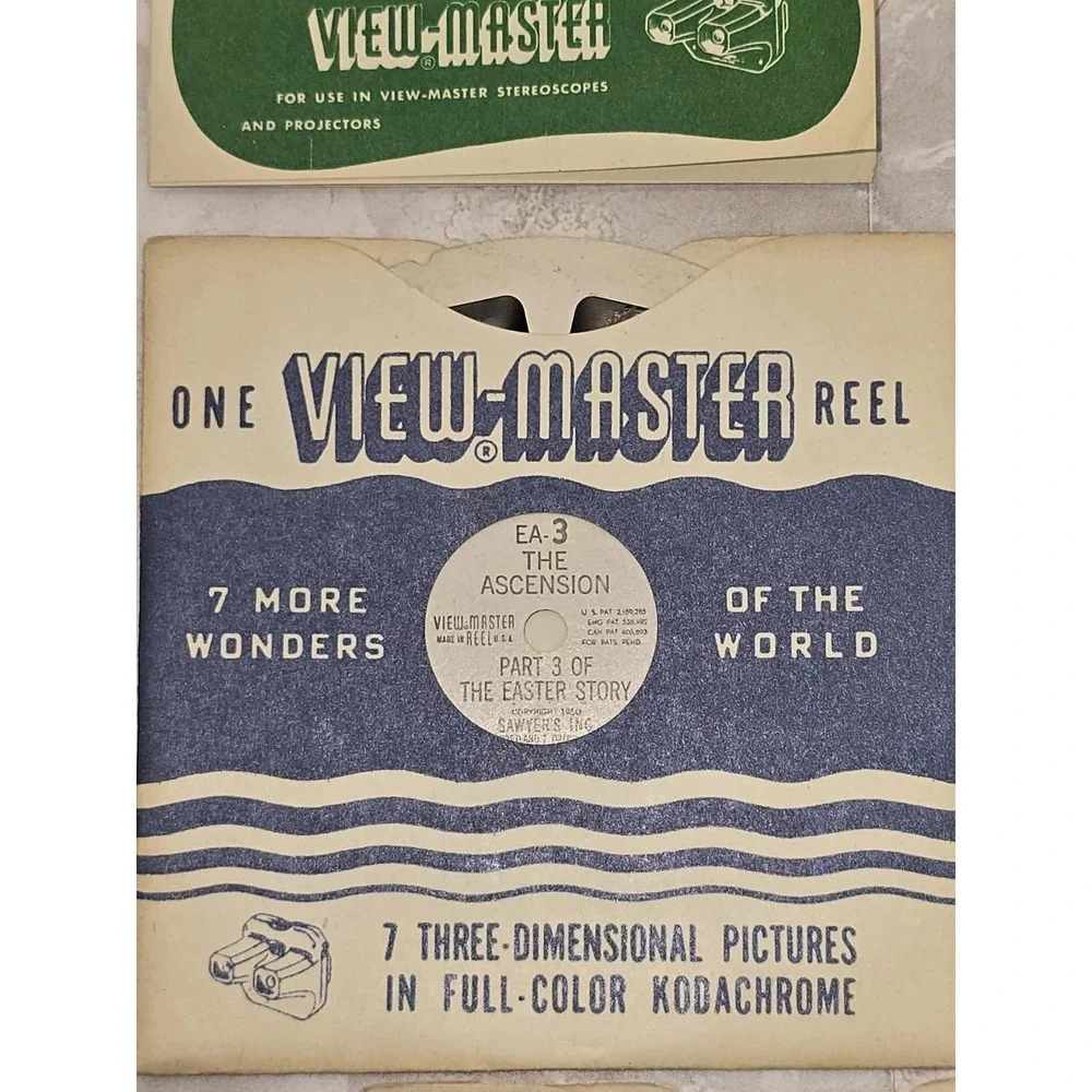 Sawyer's View-Master Stereoscope + Reels Lot GUC Vintage Retro‎ Toy 📷 1940s-50s